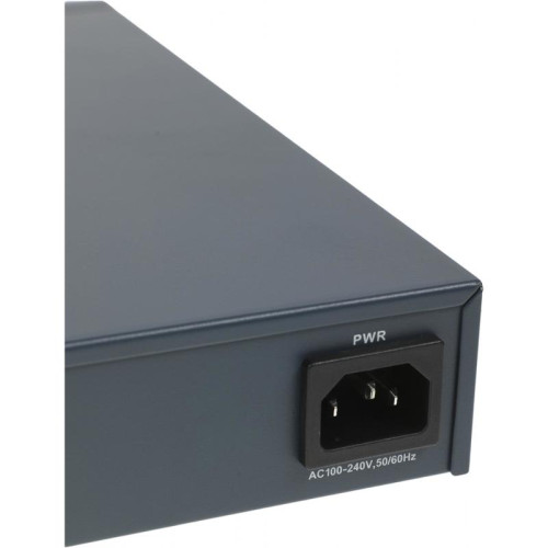 Коммутатор Hikvision DS-3E0526P-E 25x1Гбит/с 1SFP 24PoE+ 270W неуправляемый
