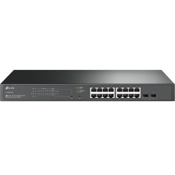 Коммутатор/ JetStream™ 18-Port Gigabit Smart Switch with 16-Port PoE+ UKplug