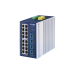 коммутатор/ PLANET IGS-4215-16T4X Industrial L2/L4 16-Port 10/100/1000T + 4-Port 10G SFP+ Managed Ethernet Switch