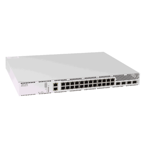 Ethernet-коммутатор MES3300-24, 1 порт 10/100/1000BASE-T (OOB), 24 порта 10/100/1000BASE-T, 4 порта 10GBASE-R (SFP+)/1000BASE-X (SFP), L3