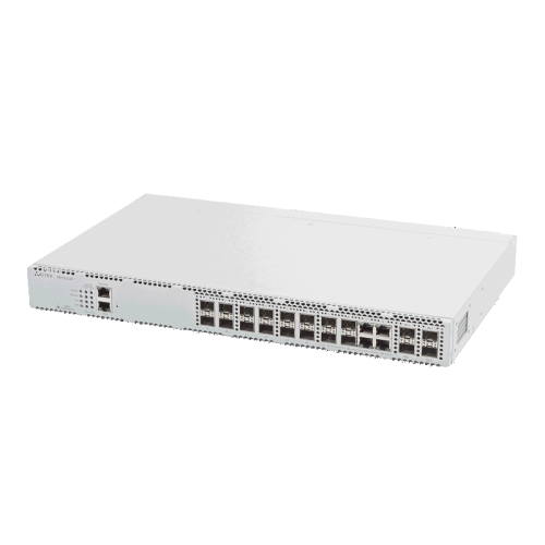 Ethernet-коммутатор MES3316F, 12 портов 1000Base-X(SFP), 4 комбинированных порта 10/100/1000Base-T/1000Base-X(SFP), 4 порта 10GBase-R (SFP+), L3, 2 слота для модулей питания