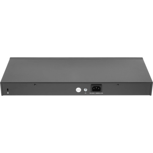 Коммутатор/ 16-port 10/100Mbps unmanaged switch, 16 PoE+ ports, 1GB RJ-45 + 1 RJ-45/SFP combo slot, 150W PoE budget