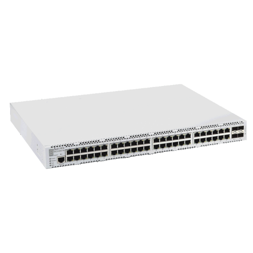 Ethernet-коммутатор MES3300-48, 48 портов 10/100/1000BASE-T (RJ-45), 4 порта 10GBASE-R/1000BASE-X (SFP+/SFP), L3