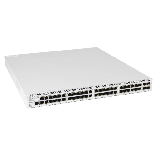 Ethernet-коммутатор MES2300-48P, 48 портов 10/100/1000BASE-T (RJ-45) PoE/PoE+, 4 порта 10GBASE-R (SFP+)/1000BASE-X (SFP), L3, 2 слота для модулей питания