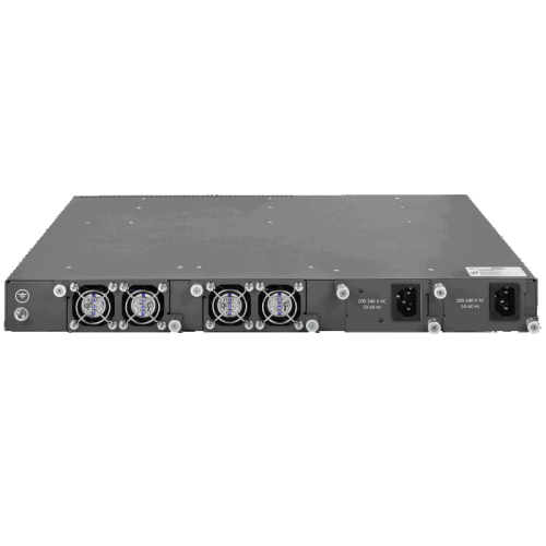 Ethernet-коммутатор MES5300-24, 24 x 1000BASE-X (SFP)/10GBASE-R (SFP+), 6 x 40GBASE-R (QSFP+) /100GBASE-R (QSFP28), L3, 2 слота для модулей питания