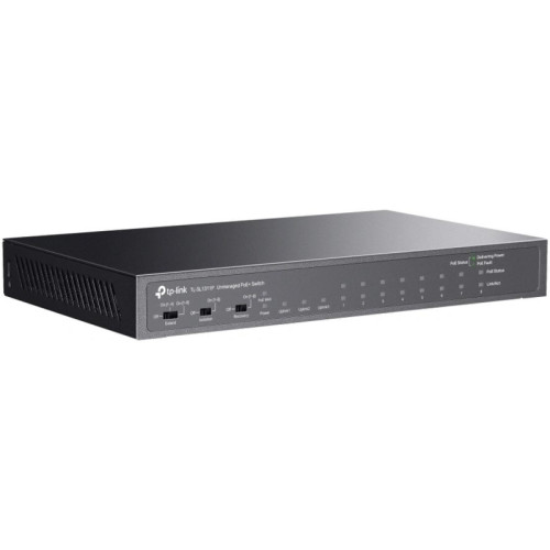 Коммутатор/ 8-Port 10/100Mbps + 3-Port Gigabit Desktop Switch with 8-Port PoE+ Коммутатор/ 8-Port 10/100Mbps + 3-Port Gigabit Desktop Switch with 8-Port PoE+