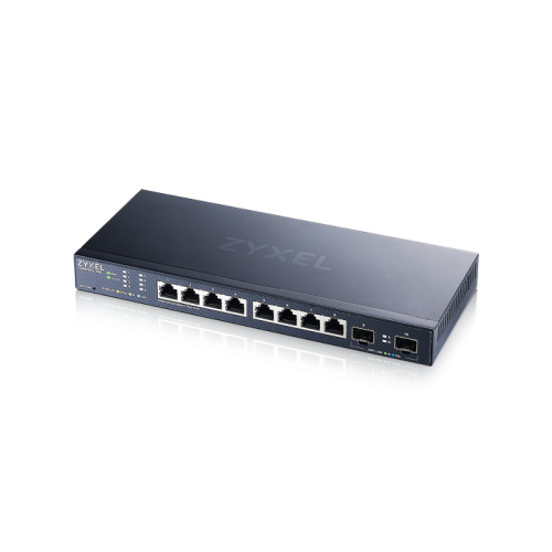 Коммутатор/ Multigigabit Smart L3 Lite switch Zyxel NebulaFlex XMG1915-10E, 8xRJ-45: 1/2.5G, 2xSFP+, silent (no fan)