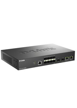 Коммутатор/ Управляемый L2 коммутатор, 8x1000Base-X SFP, 2xCombo 10GBase-T/SFP+, защита от статического электричества до 6 кВ, CLI, консольный порт RJ-45, RPS, поддержка Dying Gasp