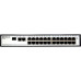 Коммутатор/ Smart Managed Switch 24x100Base-TX, 1x1000Base-T, 1xCombo 1000Base-T/SFP, 19