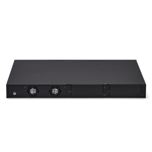 Коммутатор/ Управляемый коммутатор  уровня L3, 48 портов 10/100/1000BASE-T, 6 портов 10GbE SFP+, консольный порт, 2 слота для установки сменных БП на задней панели