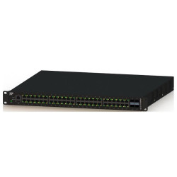 24xGE (SFP), 22xGE (RJ-45), 2xGE Combo (RJ-45 / SFP), 4x10G (SFP+), USB, AC+AC; исполнение 19'', стекируемый