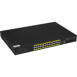 Коммутатор Cudy GS5024PS4-400W (L3) 24x1Гбит/с 4SFP+ 24PoE+ 400W управляемый