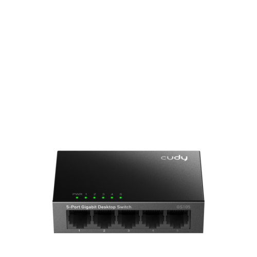 Коммутатор/ 5-Port Gigabit Ethernet Splitter,5 10/100/1000M RJ45 Ports, Loop Detection, USB-C Power Input, Plug & Play