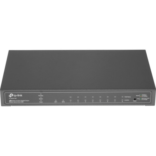 Коммутатор/ Omada 10-Port Gigabit Smart Switch with 8-Port PoE