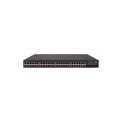 H3C S5048PV5-EI-PWR L2 Ethernet Switch with 48*10/100/1000BASE-T PoE+ Ports (AC 370W) and 4*1000BASE-X SFP Ports,(AC)