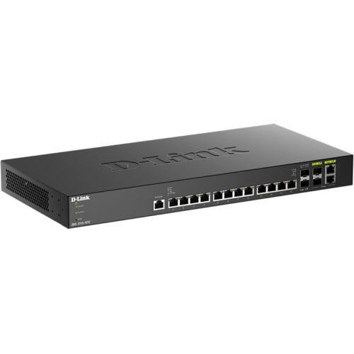 Коммутатор/ DXS-1210-16TC Smart L2+ Switch 12x10GBase-T, 2x10GBase-X SFP+, 2xCombo 10GBase-T/SFP+, CLI, RJ45 Console Коммутатор/ DXS-1210-16TC Smart L2+ Switch 12x10GBase-T, 2x10GBase-X SFP+, 2xCombo 10GBase-T/SFP+, CLI, RJ45 Console