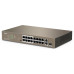 Коммутатор Tenda TEF1118P-16-150W (L2) 16x100Мбит/с 2x1Гбит/с 1SFP 16PoE 130W неуправляемый Коммутатор Tenda TEF1118P-16-150W (L2) 16x100Мбит/с 2x1Гбит/с 1SFP 16PoE 130W неуправляемый