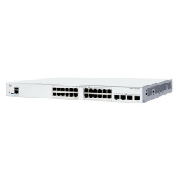 Коммутатор CISCO Catalyst 1300 24x 10/100/1000 Ethernet ports RJ-45, 4x 10G SFP+ uplinks, Fanless, C1300-24T-4X