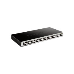 Коммутатор/ DGS-1052 Unmanaged Switch 48x1000Base-T, 4xCombo 1000Base-T/SFP, Surge 1KV, metal case