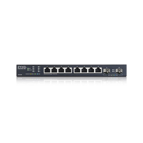 Multigigabit Smart L3 Lite switch Zyxel NebulaFlex XMG1915-10E, 8xRJ-45: 1/2.5G, 2xSFP+, silent (no fan)