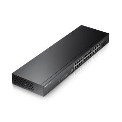 Коммутатор/ Zyxel GS1900-24 Smart L2 switch, rack 19