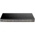 Коммутатор/ DGS-1250-52X,DGS-1250-52X/A1A Smart L2 Switch 48x1000Base-T, 4х10GBase-X SFP+, CLI, RJ45 Console