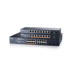Коммутатор/ Multigigabit Smart L3 Lite switch Zyxel NebulaFlex XMG1915-18EP, rack 19