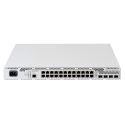 Ethernet-коммутатор MES2300-24 AC, 24 порта 10/100/1000BASE-T, 4 порта 10GBASE-R (SFP+)/1000BASE-X (SFP), L3, 100–240 В AC