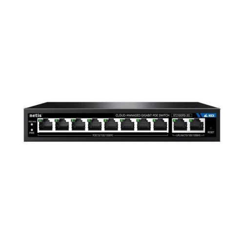 Коммутатор Netis ST210GPD-2G (L2) 10x1Гбит/с 8PoE 117W настраиваемый