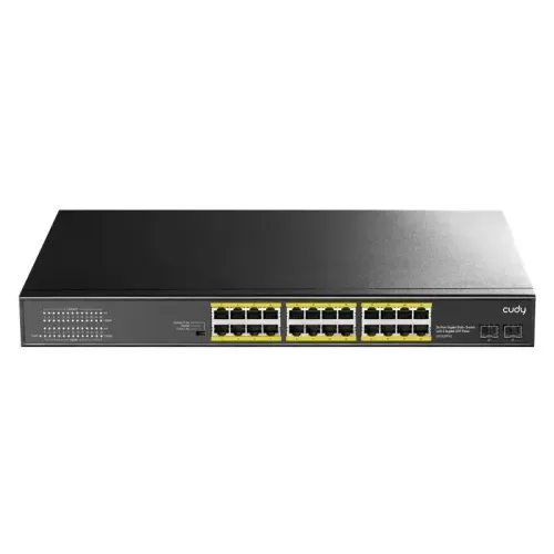 Коммутатор/ 24-Port Gigabit PoE+ Switch with 2 SFP ports 300W Коммутатор/ 24-Port Gigabit PoE+ Switch with 2 SFP ports 300W