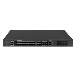 Коммутатор/ Управляемый стекируемый коммутатор уровня L3, 20 портов 1G/10G SFP+, 4 порта 10G/25G SFP28, 2 порта 40G QSFP+, поддержка до 32 портов 10G, 4K VLAN, 32KMAC адресов, 1 порт USB 2.0, 1 консольный порт, 1 порт MGMT, 2 сменных БП (поставляются отде