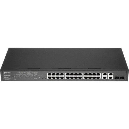 Коммутатор/ 24-Port L2 Switch 10/100Mbps + 4-port Gigabit with 24-port PoE+, PoE budget up to 250W, support PoE power management, with abundant L2 features,1U rack mountable, full managed via web UI/CLI/SSH/Telnet/SNMP