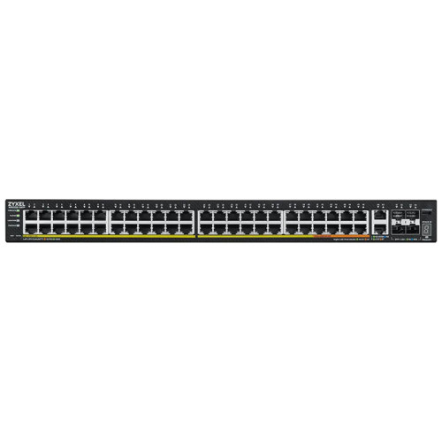 Коммутатор/ Zyxel XGS2220-54FP L3 Access switch, rack 19