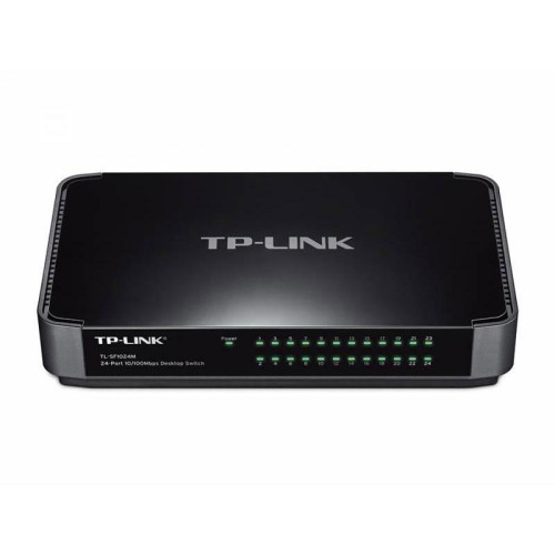 Коммутатор TP-Link TL-SF1024M (L2) 24x100Мбит/с неуправляемый