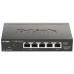 Коммутатор/ EasySmart L2 Switch 4х1000Base-T (2x1000Base-T PoE), 1x1000Base-T PD PoE, PoE Budget 18W, PD PoE power only