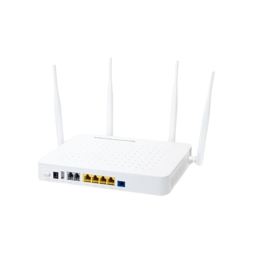 коммутатор/ PLANET GPON HGU with 4-Port 10/100/1000T LAN, 1200Mbps 802.11AC Wireless, 2-Port FXS (Download 2.5G/Upload 1.25G, 2x2 MIMO, VLAN, SIP/H.248/T.38 FAX)