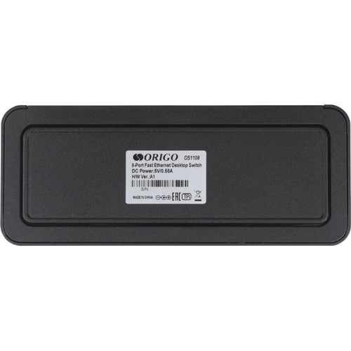 Unmanaged Switch 8x100Base-TX, plastic case
