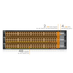 Коммутатор/ Zyxel XGS2220-54 L3 Access switch , rack 19