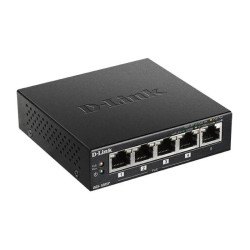 Коммутатор D-Link DGS-1005P DGS-1005P/B3A (L2) 5x1Гбит/с 4PoE 60W неуправляемый