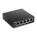 Коммутатор D-Link DGS-1005P DGS-1005P/B3A (L2) 5x1Гбит/с 4PoE 60W неуправляемый Коммутатор D-Link DGS-1005P DGS-1005P/B3A (L2) 5x1Гбит/с 4PoE 60W неуправляемый