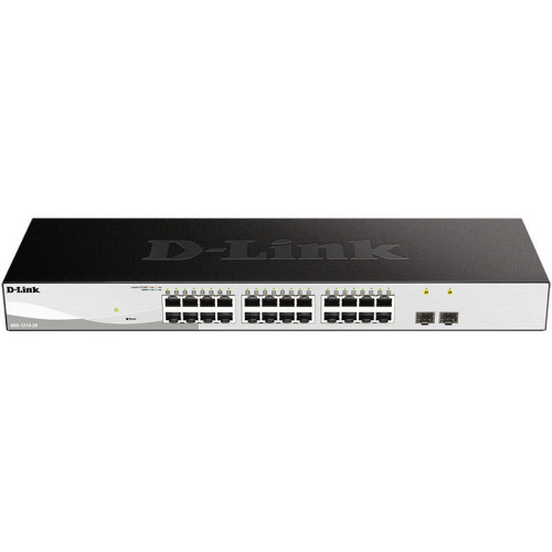 Коммутатор/ DGS-1210-26/FL Managed L2 Switch 24x1000Base-T, 2x1000Base-X SFP, Surge 6KV, CLI Коммутатор/ DGS-1210-26/FL Managed L2 Switch 24x1000Base-T, 2x1000Base-X SFP, Surge 6KV, CLI