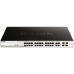 Коммутатор/ DGS-1210-28MP/FL Managed L2 Switch 24x1000Base-T PoE, 4xCombo 1000Base-T/SFP, PoE Budget 370W, Surge 6KV, CLI