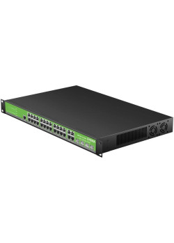 Коммутатор Digma DSP724G-4C-R300 (L2+) 24x1Гбит/с 4xКомбо(1000BASE-T/SFP) 24PoE 24PoE+ 300W управляемый