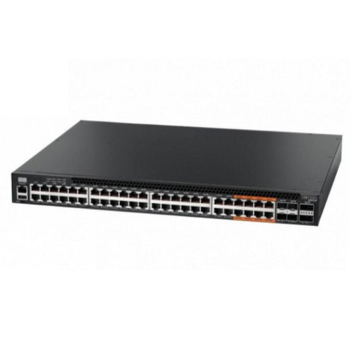 Коммутатор Edge-corE 4610-54P-O-AC-Fv1 Edge-corE 48-Port GE RJ45 port w/ POE+, incl. 8 ports UPOE, 4x10G SFP+, 2 port QSFP+ by DAC or 20G QSFP+ Transceiver, Broadcom Helix 4, Dual-core ARM Cortex A9 1GHz, dual 110-230VAC 920W hot-swappable PSUs, one fixed