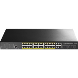 Коммутатор/ 24-Port Layer 2 Managed Gigabit PoE+ Switch with 4 Gigabit Combo Ports, 300W