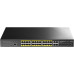 Коммутатор/ 24-Port Layer 2 Managed Gigabit PoE+ Switch with 4 Gigabit Combo Ports, 300W Коммутатор/ 24-Port Layer 2 Managed Gigabit PoE+ Switch with 4 Gigabit Combo Ports, 300W