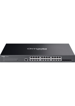 Коммутатор/ Omada 24-Port Gigabit and 4-Port 10GE SFP+ L2+ Managed Switch with 16-Port PoE+ & 8-Port PoE++