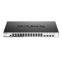 Управляемый L2 коммутатор/ Управляемый L2 коммутатор, 24x1000Base-X SFP, 4x10GBase-X SFP+, CLI, консольный порт RJ-45, RPS, поддержка Dying Gasp