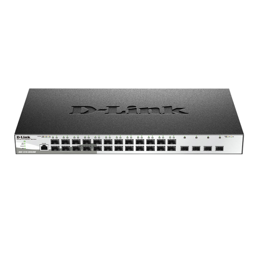 Управляемый L2 коммутатор/ Управляемый L2 коммутатор, 24x1000Base-X SFP, 4x10GBase-X SFP+, CLI, консольный порт RJ-45, RPS, поддержка Dying Gasp