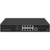 Коммутатор/ 8-Port Layer 2 Managed Gigabit Switch with 2 Gigabit SFP Slots
